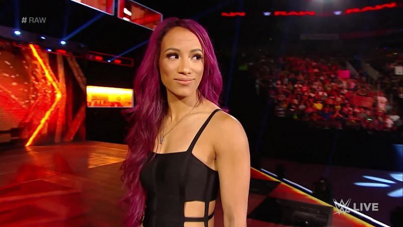 Sasha Banks as the fresh face of the Women's Division